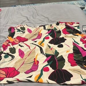 Rachel Multicolor Abstract Blouse